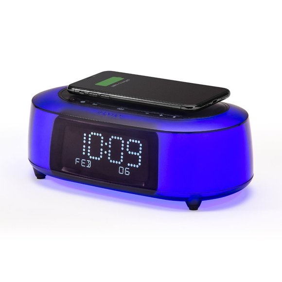 🔊iHome® Color Changing TimeBoost Glow Alarm Clock Wireless Charging USB Port 📱 - Picture 11 of 13